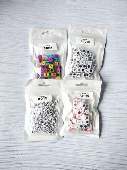 Alphabet Beads - 20grams each