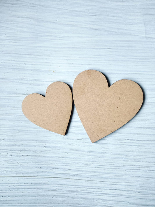 MDF Heart/ Coaster