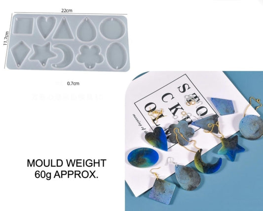 10 in 1 Jewelry & Keychain Mould