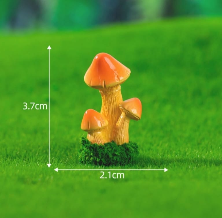 Orange Mushroom - 1 Pc