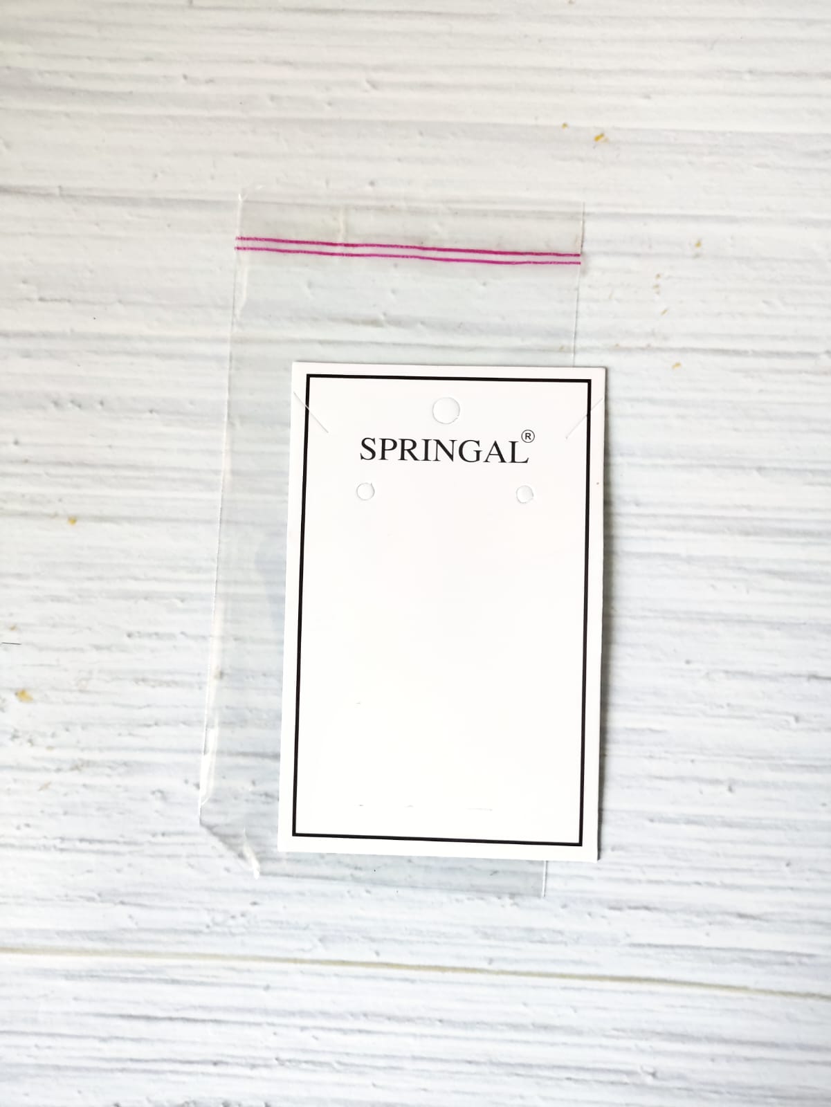 Earring Card