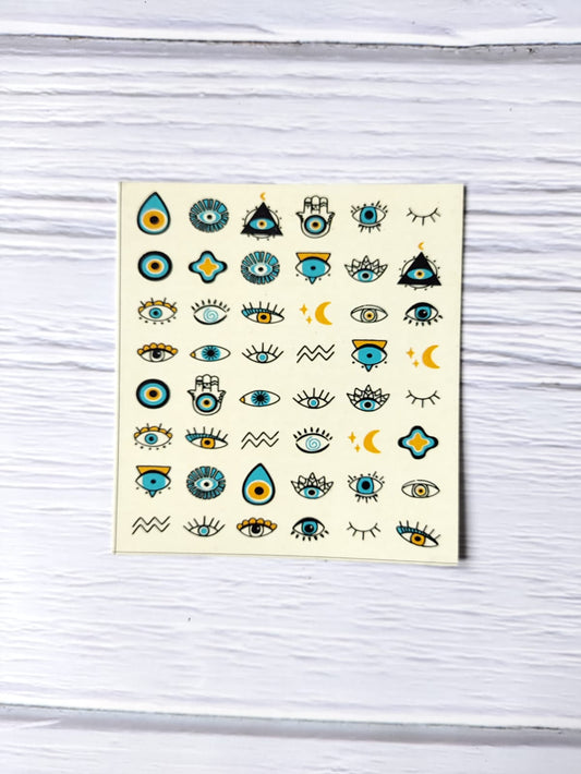 Evil Eye Sticker Sheet D28