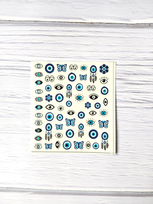 Evil Eye Sticker Sheet D24