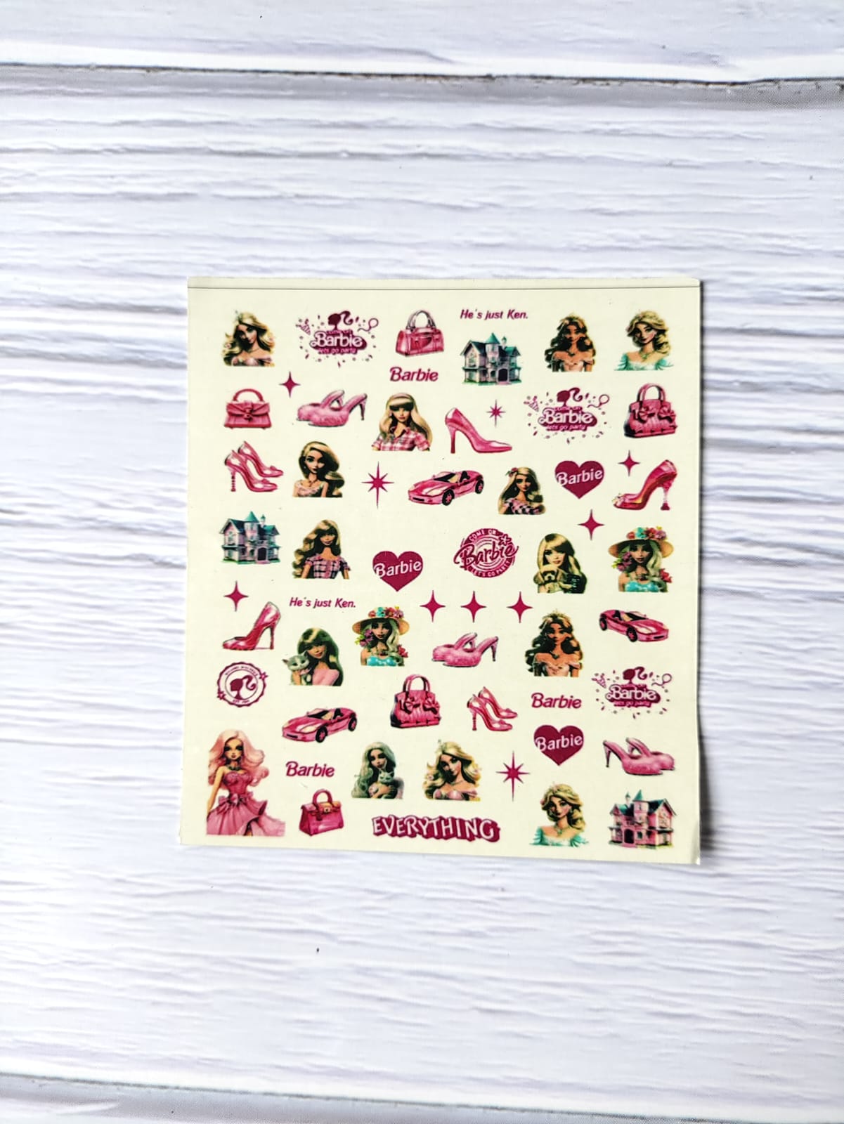 Barbie Sticker Sheet D27