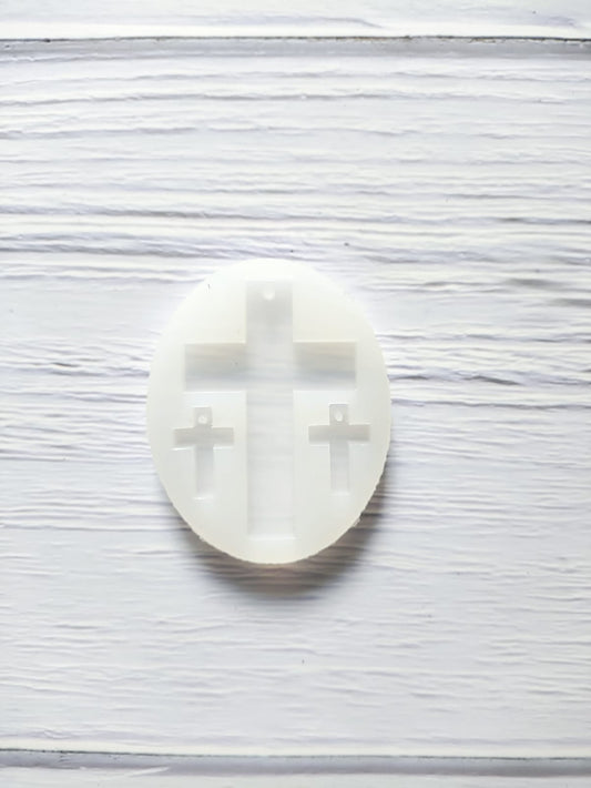 Cross Jewelry and Keychain Mould