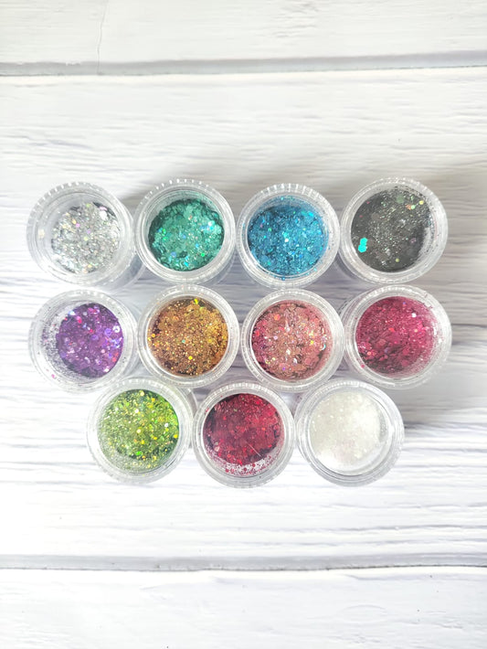 Combi Glitter Chunks Individual