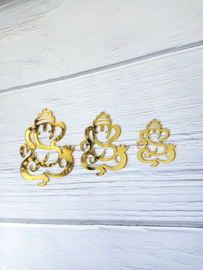 Ganesh Acrylic Cutout - 1 Piece