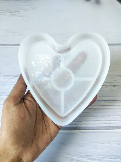 Heart Holographic Mould