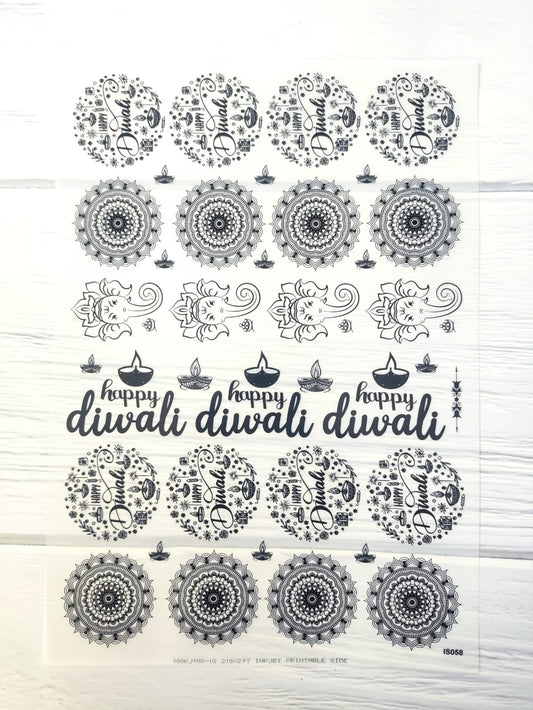 Diwali Insert sheet A4 - D2