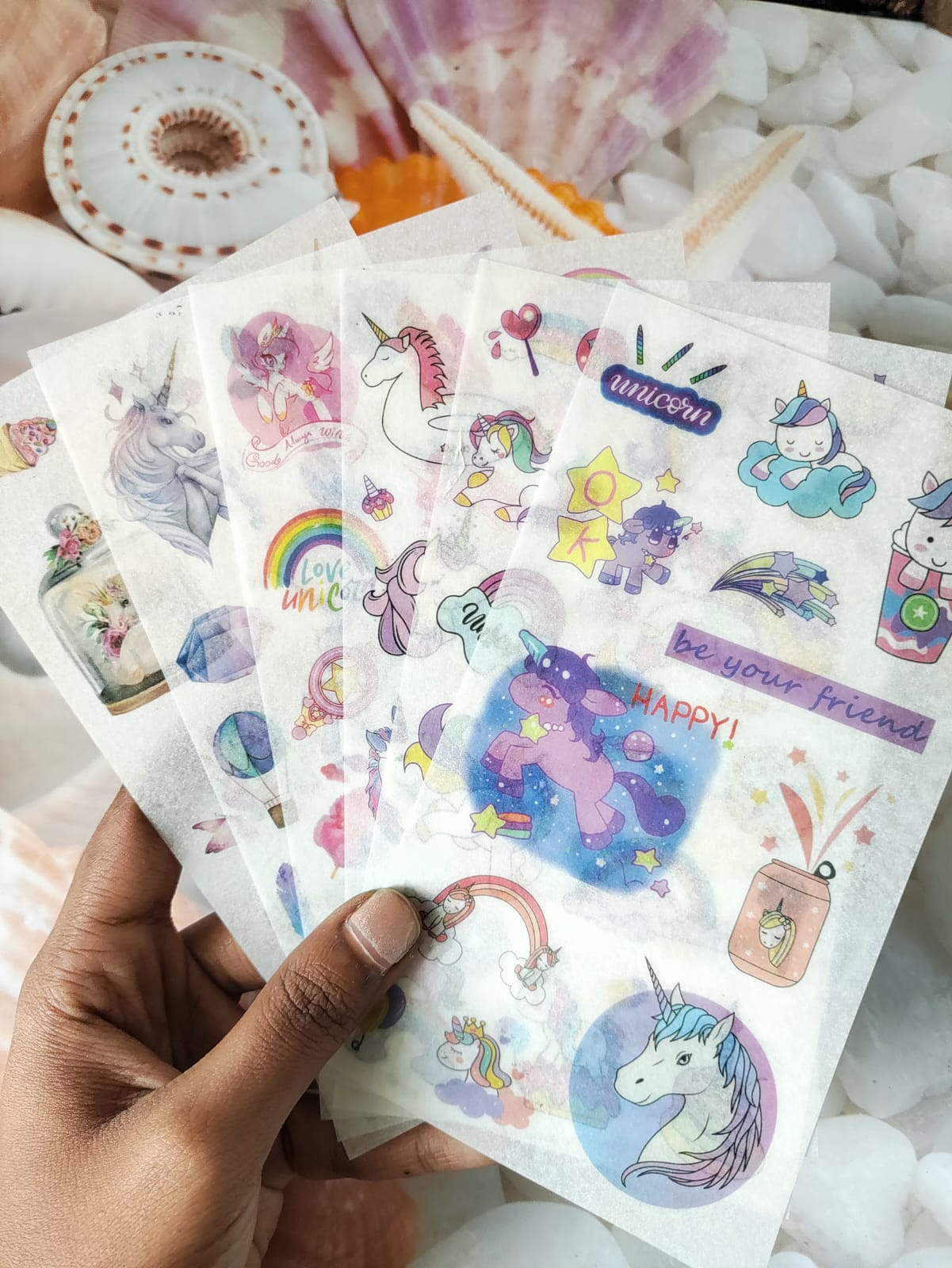 Deco Stickers Unicorn D2