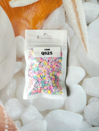 Multi Teddy Sequins - 10g