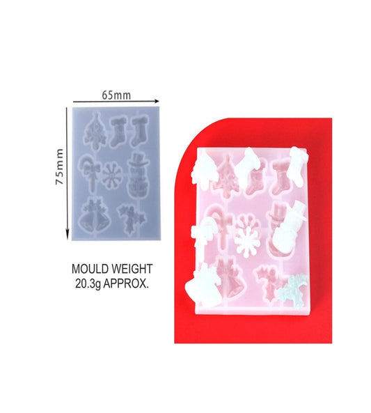 8 Cavity Christmas Mould