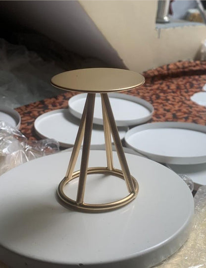 Metal Candle Holder Stand