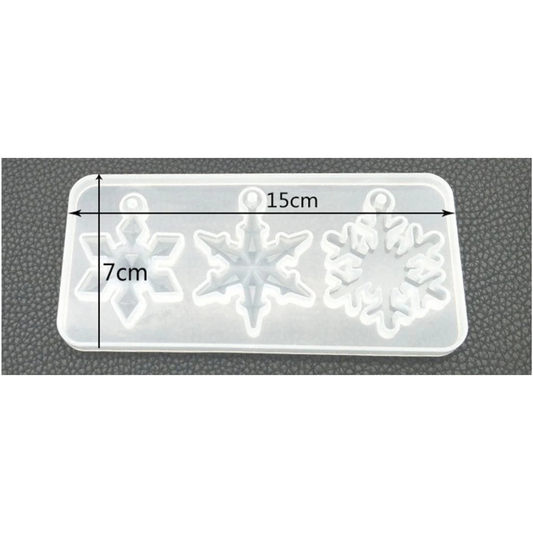 Snowflake Christmas Pendant Mould