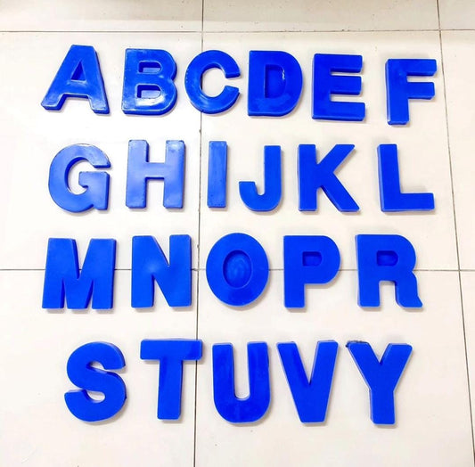 6 Inch Alphabet mould