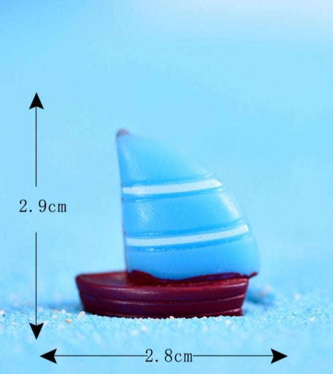 Boat Miniature - Blue