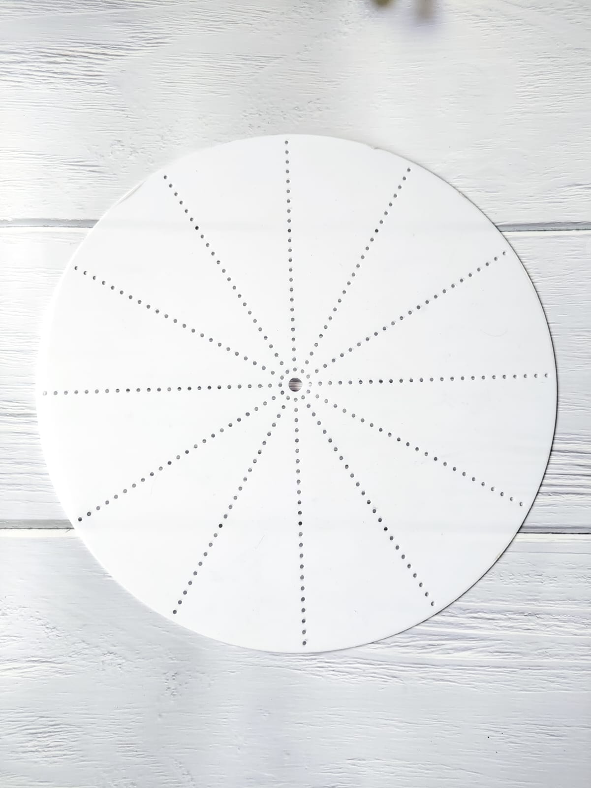 Clock Number Placement Sheet - 12inches