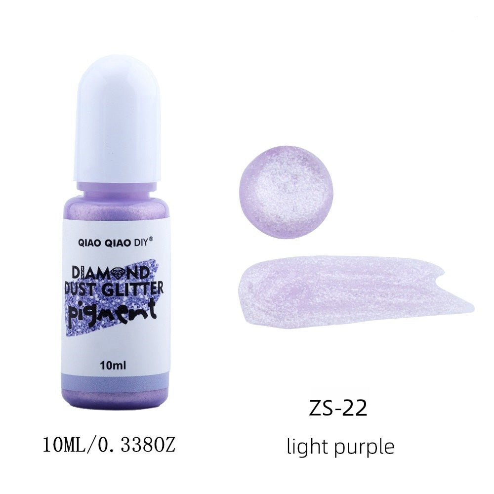 Diamond dust glitter pigment - Light Purple