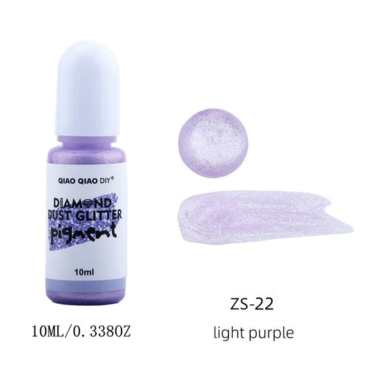 Diamond dust glitter pigment - Light Purple