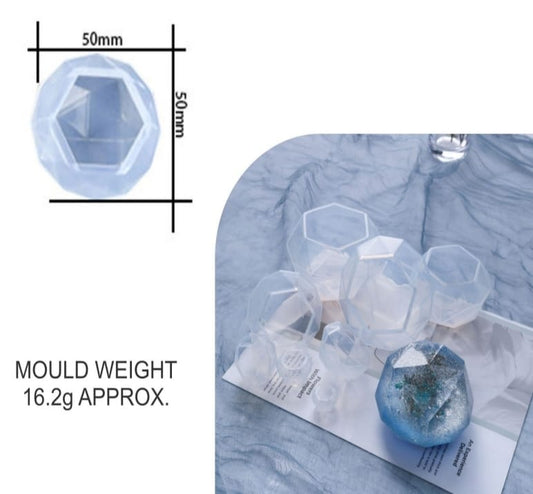 3D Diamond Paper Weight Mould - Big