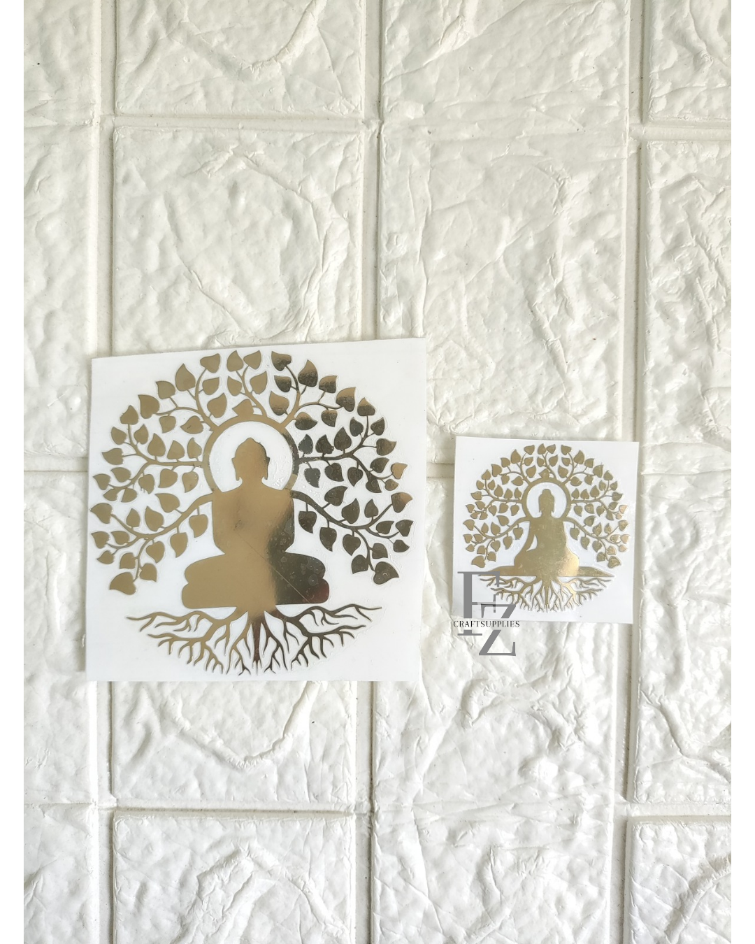 Buddha Metal Sticker