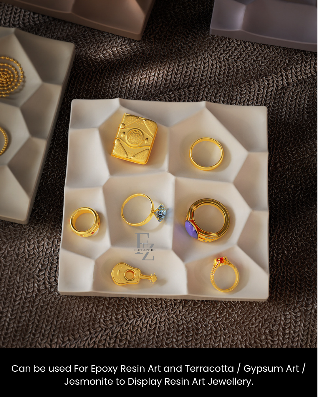 Water Ripple Jewelry Showcase Tray Mould