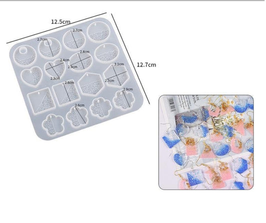 16 Cavity Keychain & Pendant Mould