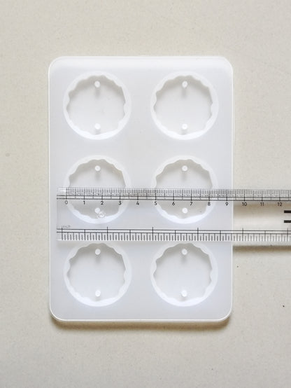 Round Irregular Rakhi Mould