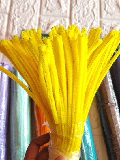 Pipe Cleaner Chrome Yellow - 1 Pack (100 pcs)