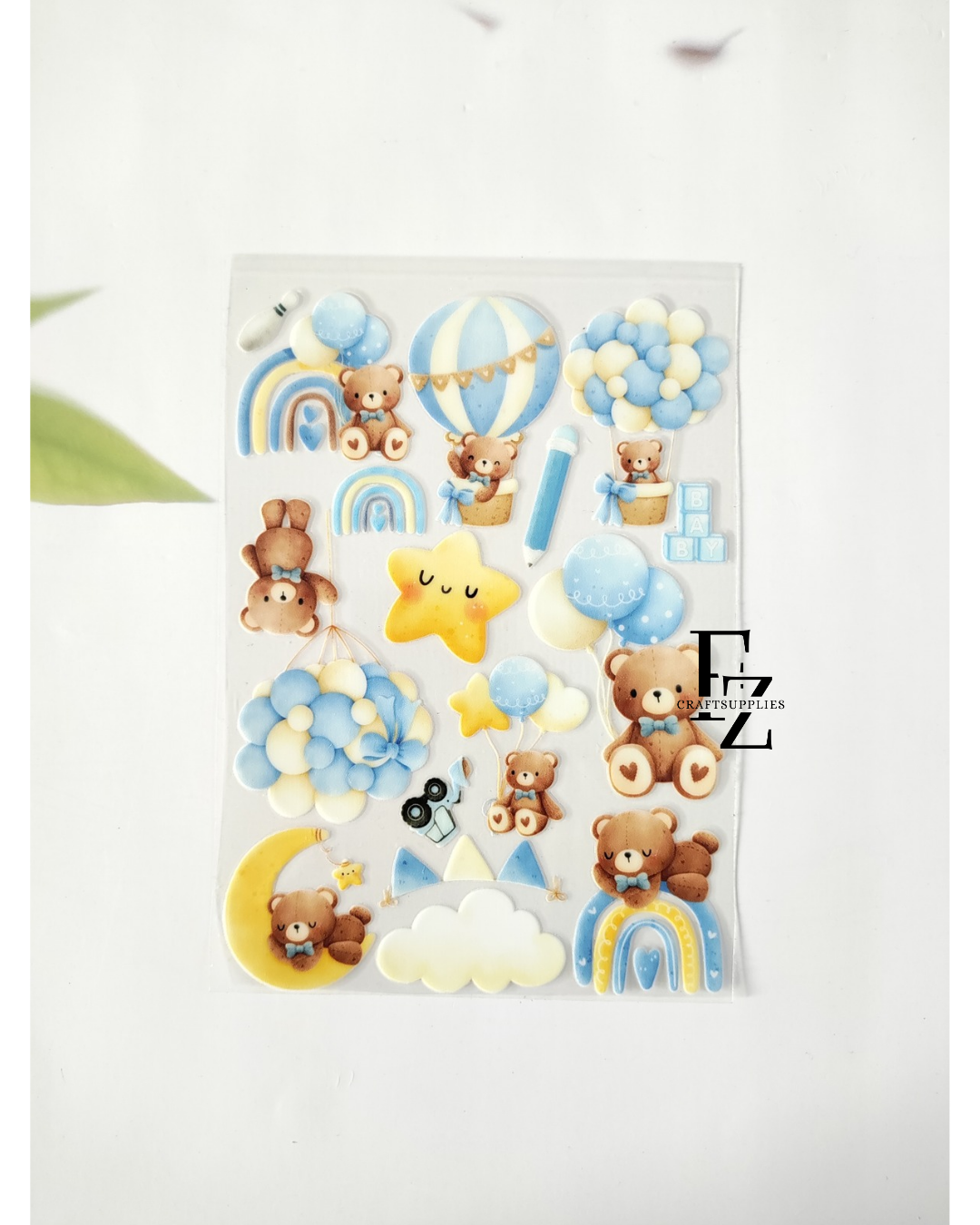 Boy Baby Peel off Sticker