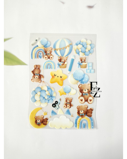 Boy Baby Peel off Sticker