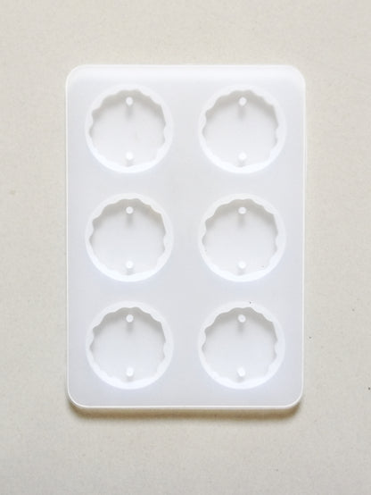 Round Irregular Rakhi Mould