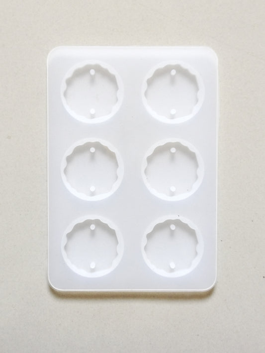Round Irregular Rakhi Mould