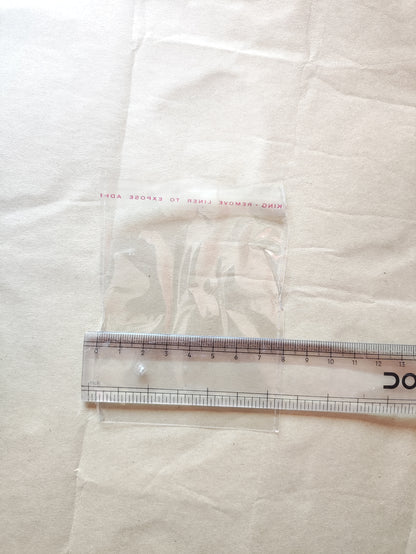 Transparent Packing Covers - 50 Pieces