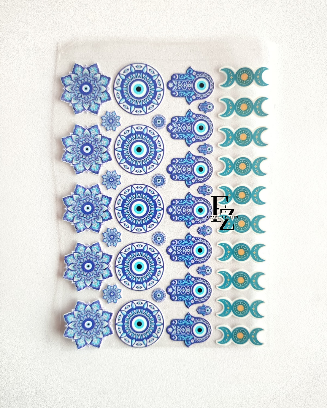 UV DTF Stickers Evil Eye - D61