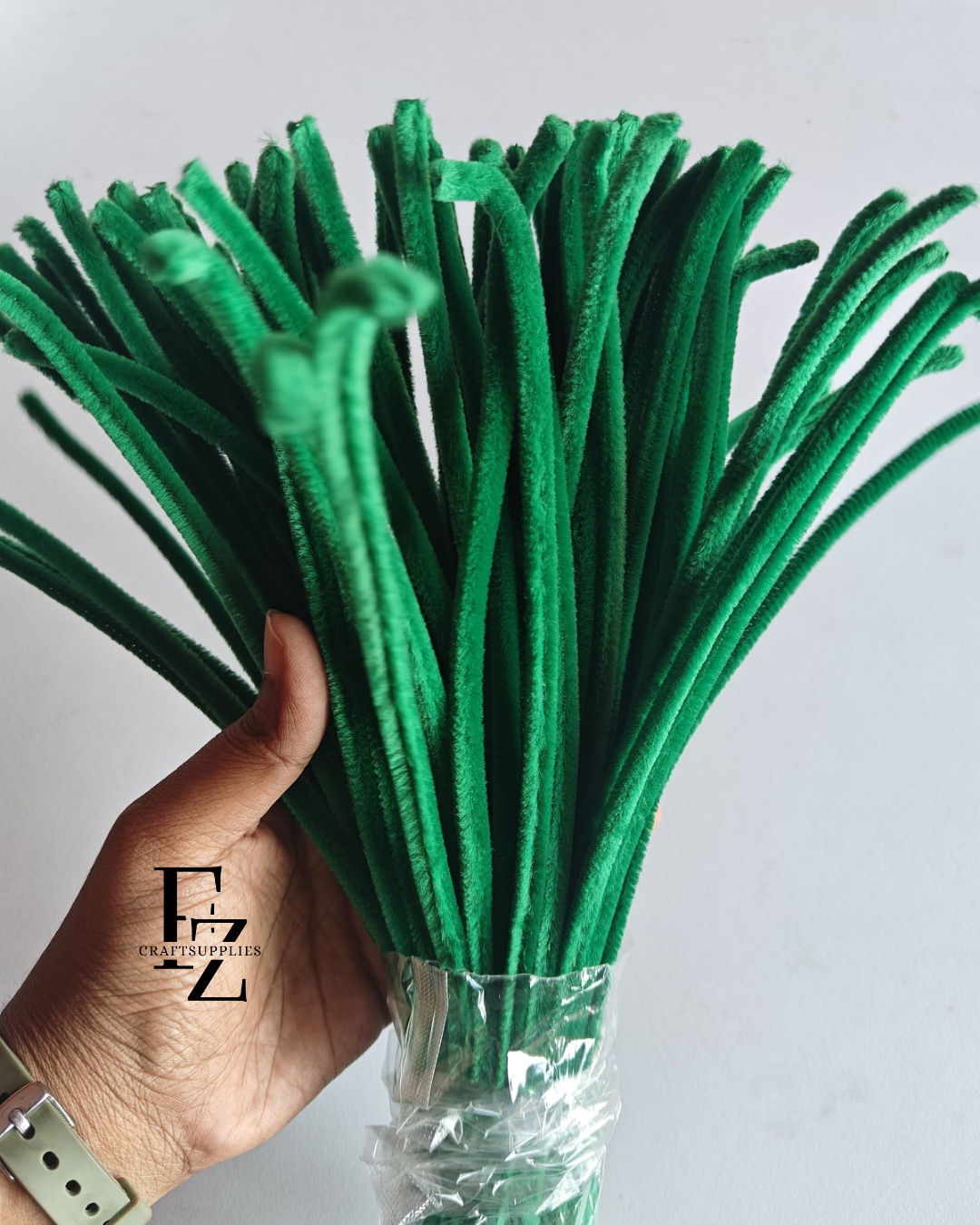 Pipe Cleaner 8MM - Dark Green