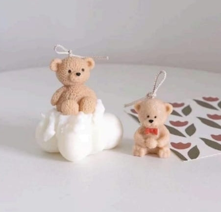 Mini Bear Candle Mould
