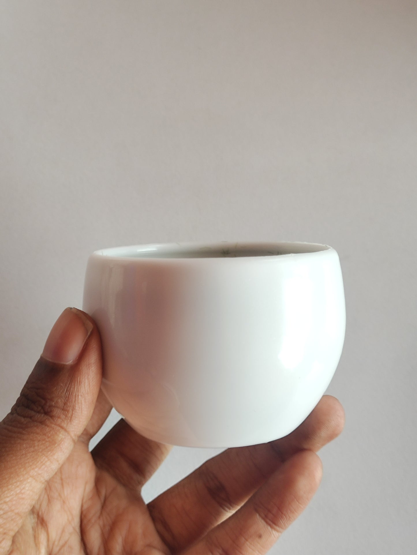 Mini Round Flower Pot with Artificial Grass