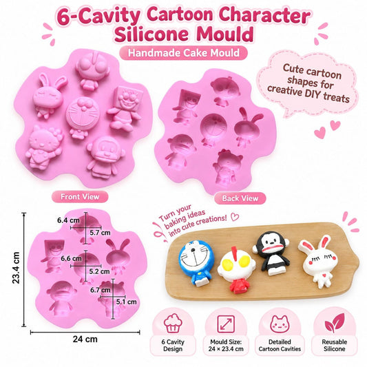 Cartoon Theme Concrete/ Soap Mould