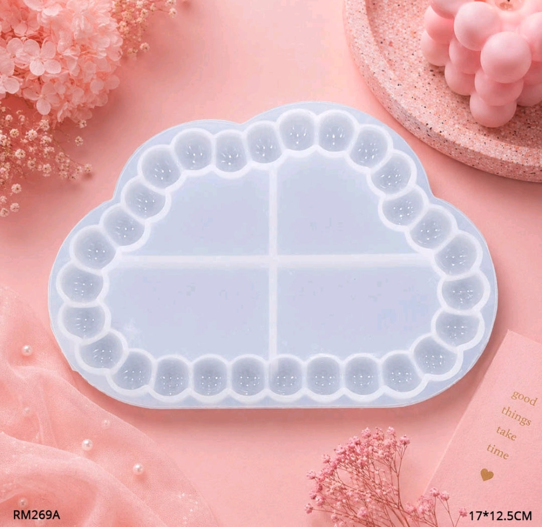 Cloud Bubble Tray Mould