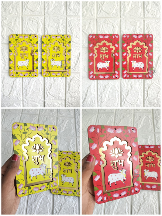 Big Pichwai Cow Jharokha Mdf