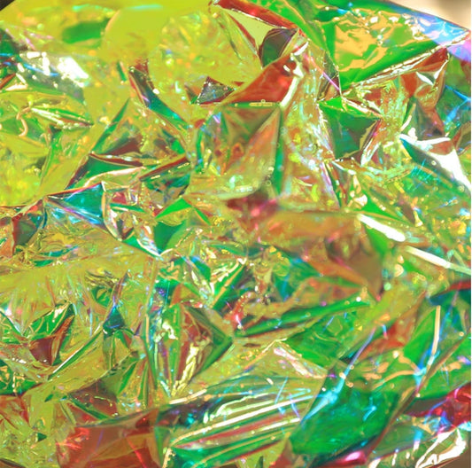 Holographic Sheet - Yellow