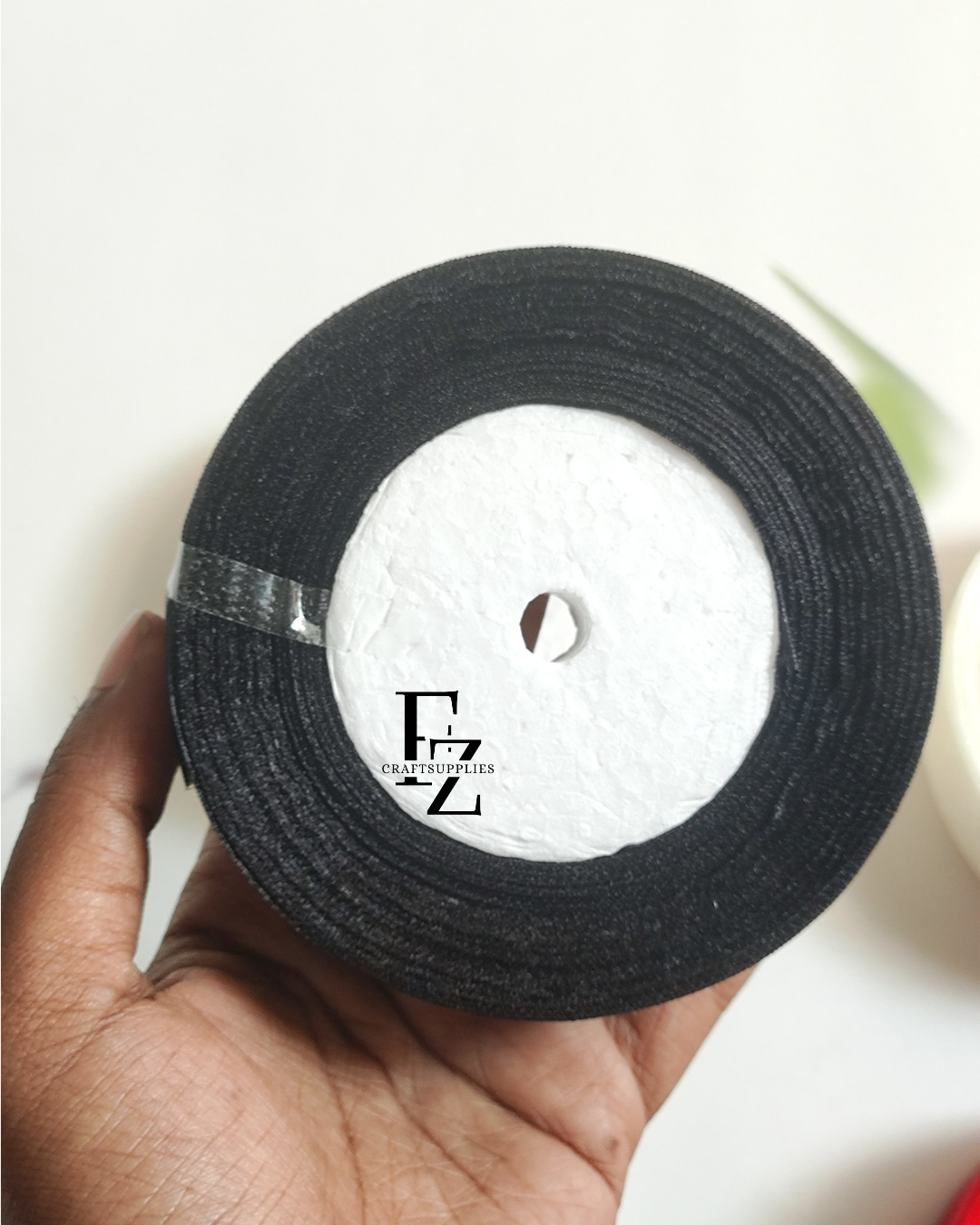 Organza Ribbon - Black