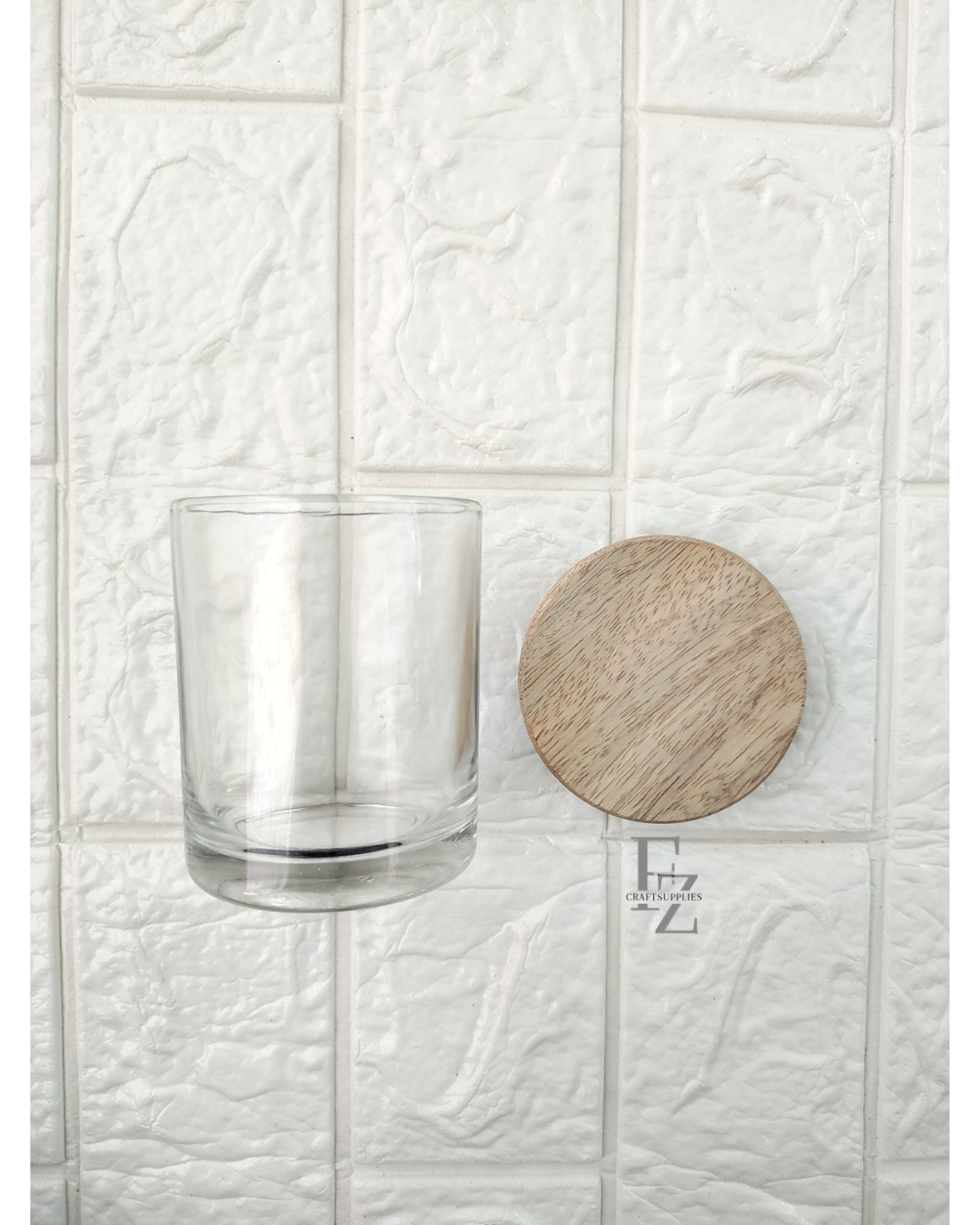 200 ML glass jar with Mango Wooden Lid