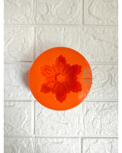 Snow Flake Christmas Candle Mould