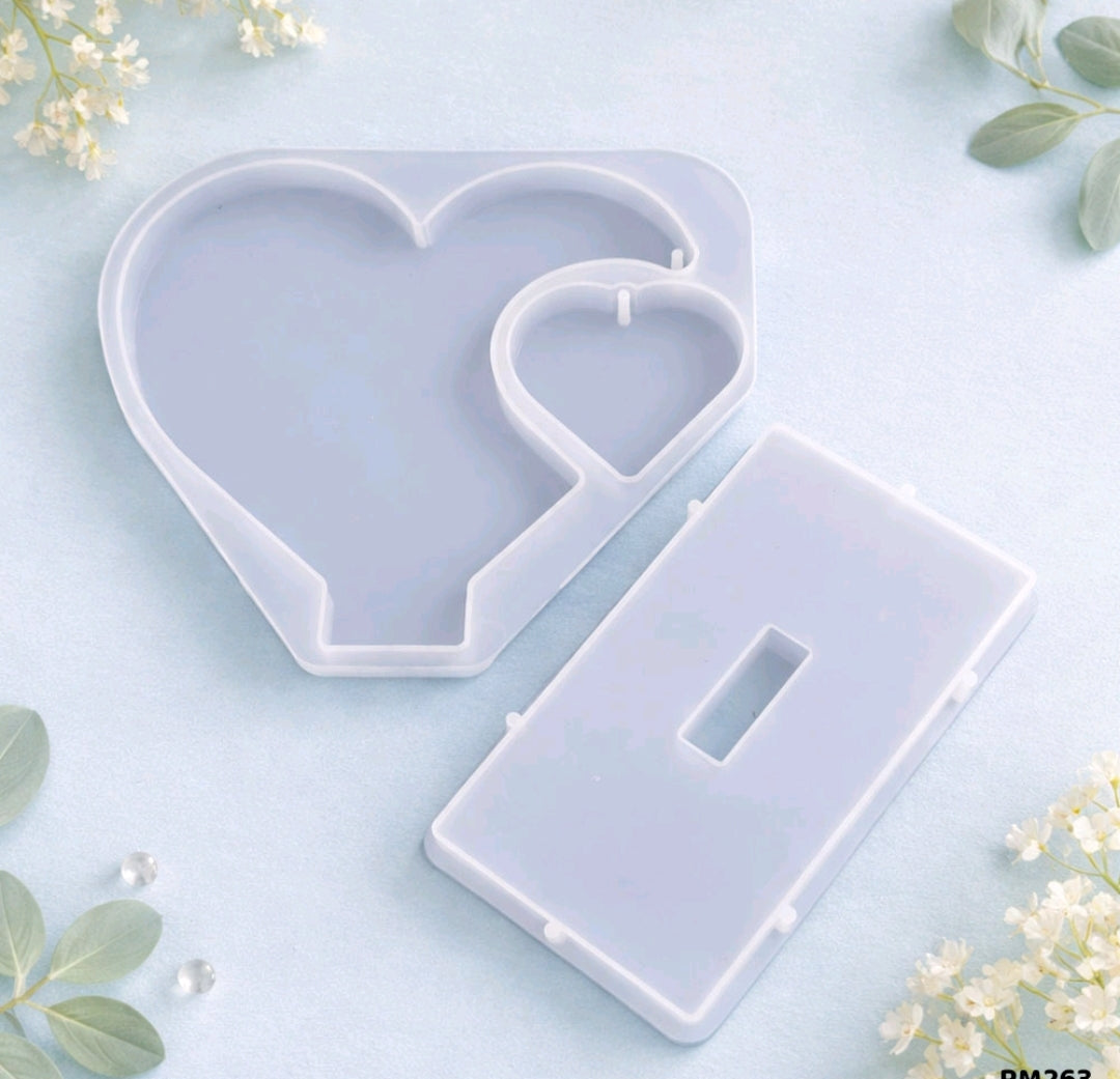 Heart with Photo Frame Mould