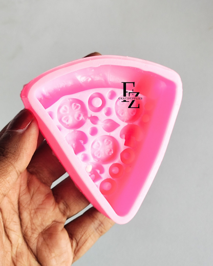 Pizza Diy Toy Candle Mould