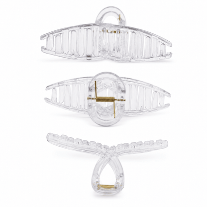 Transparent Knot Claw Clip for Decoden & Pipe Cleaners - 1 Piece