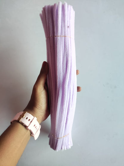 Pipe Cleaner 8MM - Pastel Lilac