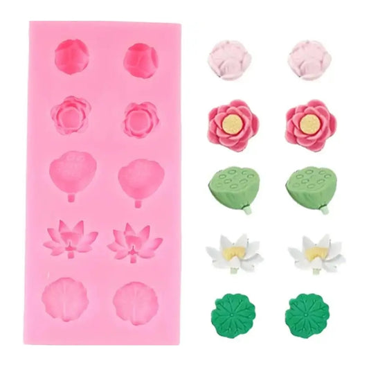 Lotus Leaf & flower Mould
